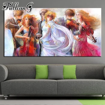 FULLCANG 5d diy full square/round drill large violin lovers diamond painting mosaic embroidery rhinestone sale music gift FC1693
FULLCANG 5d diy full square/round drill large violin lovers diamond painting mosaic embroidery rhinestone sale music gift FC1693