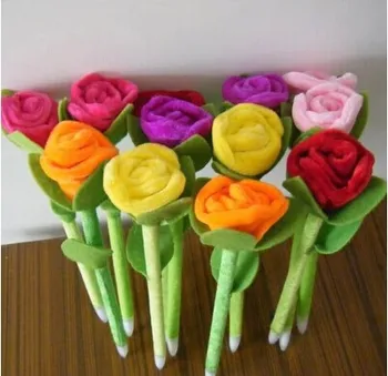 12pcs/lot New Novelty Plush Roses flower Ball Pen Stationery Ballpoint Pen Office school supplies fashion gifts
12pcs/lot New Novelty Plush Roses flower Ball Pen Stationery Ballpoint Pen Office school supplies fashion gifts