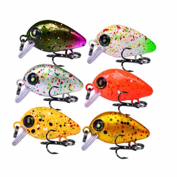 1pcs/lot Minnow Mini Crank Baits 2.5g/3cm Fishing Lures Crankbait Artificial Lure Bait With 12# Hooks Wobblers Bass pike
1pcs/lot Minnow Mini Crank Baits 2.5g/3cm Fishing Lures Crankbait Artificial Lure Bait With 12# Hooks Wobblers Bass pike