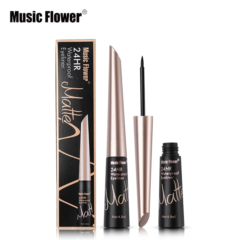 Music Flower 12pcs/lot Black Liquid Eyeliner Long Lasting Waterproof Matte Eye Liner Pencil Cosmetics Wholesale
Music Flower 12pcs/lot Black Liquid Eyeliner Long Lasting Waterproof Matte Eye Liner Pencil Cosmetics Wholesale