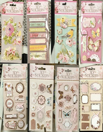 1sheet/pack New Vintage 3D DECO Garden flower Life series gift stickers DIY Multifunction Decoration sticker label
1sheet/pack New Vintage 3D DECO Garden flower Life series gift stickers DIY Multifunction Decoration sticker label