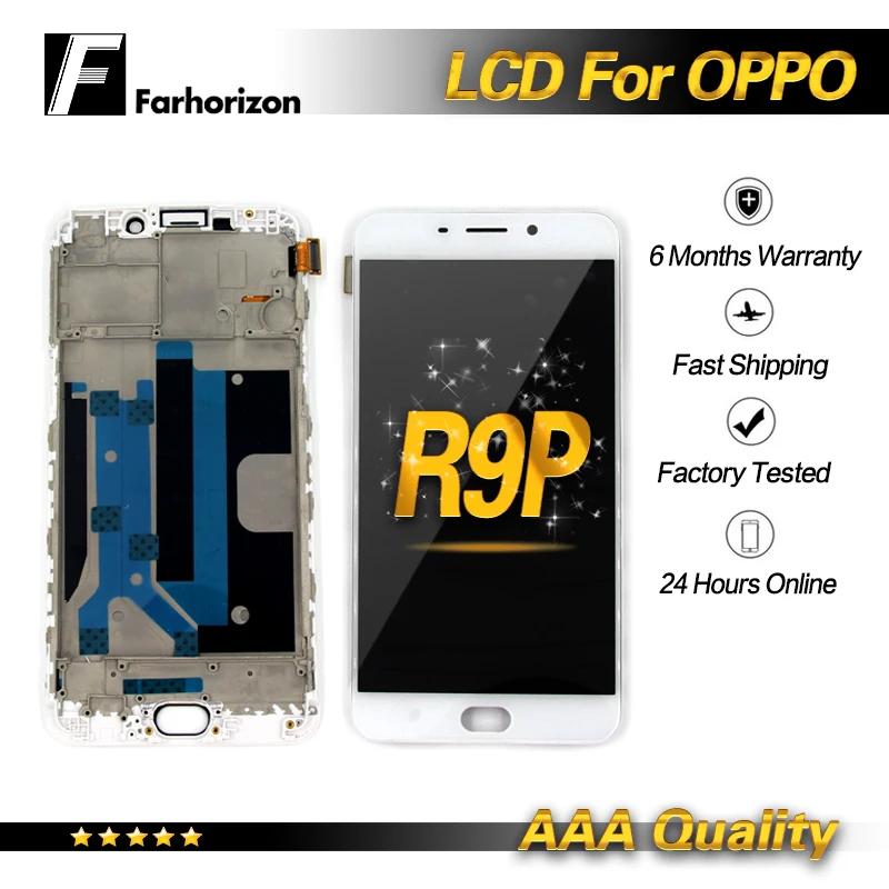 ЖК дисплей для OPPO R9 Plus замена 100% Протестировано Высокое качество 6 0 дюймов +