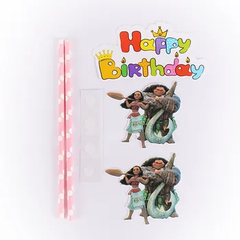 1pc Moana Happy Birthday Cupcake Cake Topper Happy Birthday Theme Cake Flag For Kids Birthday Party Baking Decorations Supplies 
1pc Moana Happy Birthday Cupcake Cake Topper Happy Birthday Theme Cake Flag For Kids Birthday Party Baking Decorations Supplies