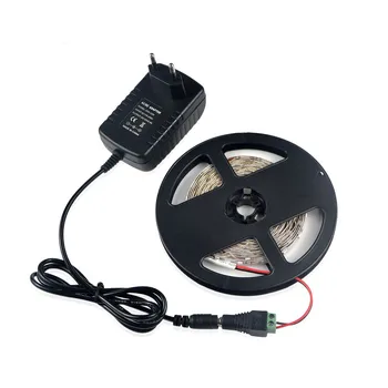 1 x 5M 300 LEDs lamp Tape SMD 2835 More Brighter Than 3528 5050 LED Strip Light String Ribbon Indoor Decorative 3A Power Adapter
1 x 5M 300 LEDs lamp Tape SMD 2835 More Brighter Than 3528 5050 LED Strip Light String Ribbon Indoor Decorative 3A Power Adapter