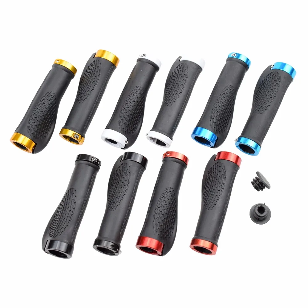 Lockable Rubber Ergonomic MTB Road Bike Grip Aluminum Bicycle Handle Bar Grips Fixed Gear Bike Handlebar Grip
Lockable Rubber Ergonomic MTB Road Bike Grip Aluminum Bicycle Handle Bar Grips Fixed Gear Bike Handlebar Grip