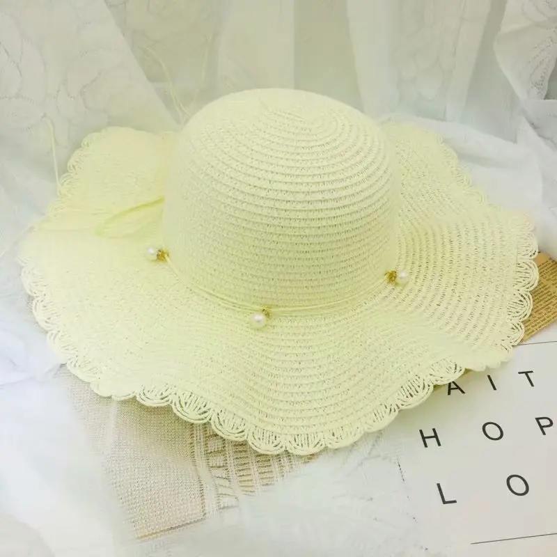 2019 new pearl panama hat sun cap female fashion beach wide-brimmed rolled up hat Fedora sun women's summer hat
2019 new pearl panama hat sun cap female fashion beach wide-brimmed rolled up hat Fedora sun women's summer hat