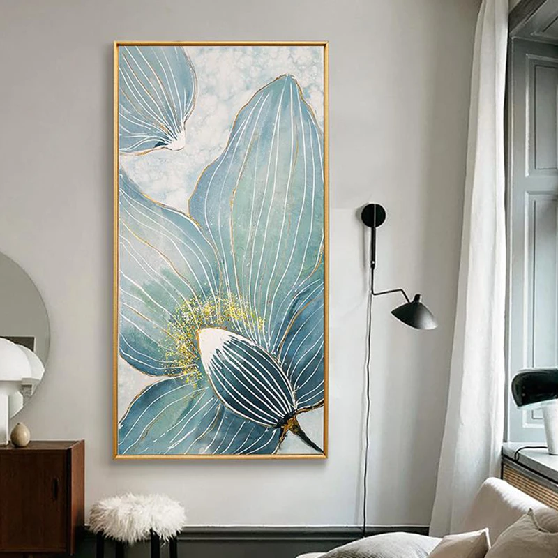 Canvas painting Abstract flowers gold acrylic wall art pictures for living room home decor original texture quadros caudro decor
Canvas painting Abstract flowers gold acrylic wall art pictures for living room home decor original texture quadros caudro decor