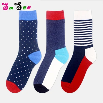 1 Pairs Casual Fashion Funky Colour Stripes Cotton Socks Men Quality Funny Happy Harajuku Business Dress Wedding Meia Male Socks
1 Pairs Casual Fashion Funky Colour Stripes Cotton Socks Men Quality Funny Happy Harajuku Business Dress Wedding Meia Male Socks