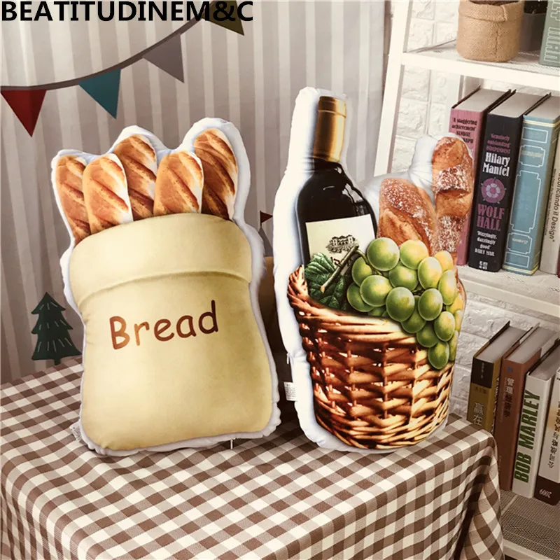 Ins Hot Creative Pillow Car Cushion, Bread Plush Toy, Western Pillow, Furniture Decoration, Photo Prop, Birthday Gift
Ins Hot Creative Pillow Car Cushion, Bread Plush Toy, Western Pillow, Furniture Decoration, Photo Prop, Birthday Gift