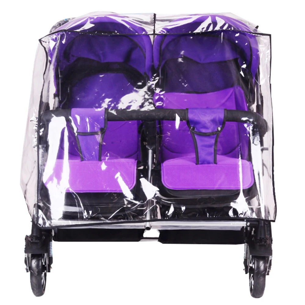 LoveCCD Double Stroller Raincover Stroller Accessories Waterproof Rain Cover Wind Dust Zipper Open For Baby Stroller Raincoat #3
LoveCCD Double Stroller Raincover Stroller Accessories Waterproof Rain Cover Wind Dust Zipper Open For Baby Stroller Raincoat #3