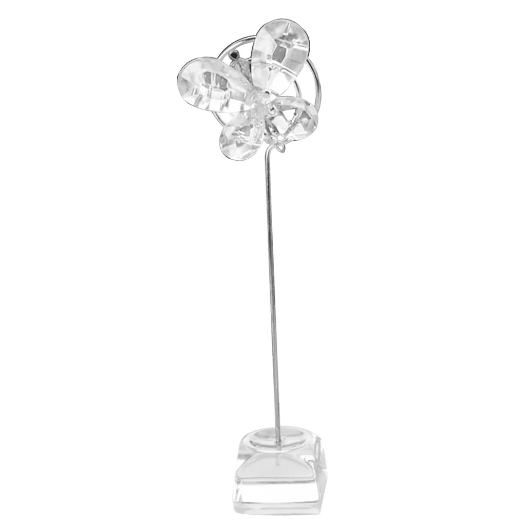 Crystal Butterfly Wedding Table Place Decoration Name Card Clip Stand Holder Wedding Birthday Baby Shower Party Favor Supply Crystal Butterfly Wedding Table Place Decoration Name Card Clip Stand Holder Wedding Birthday Baby Shower Party Favor Supply