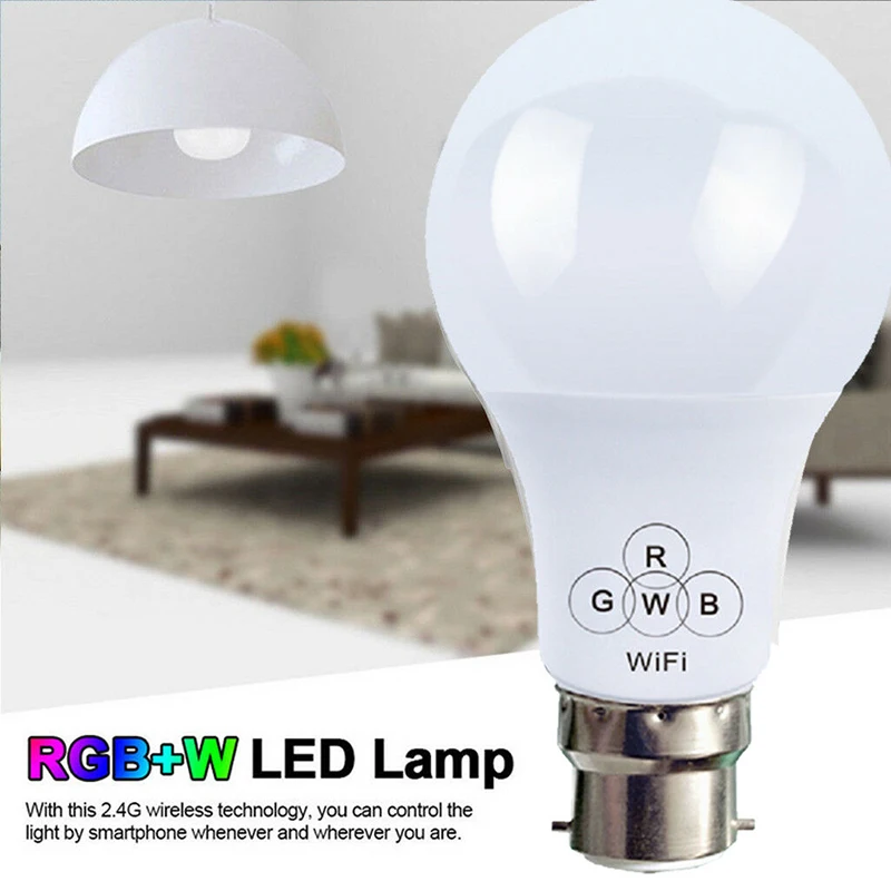 B22 Smart Remote Bluetooth Magic RGB LED Light Bulb 16 Color Change