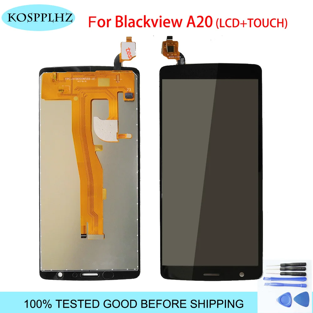 5.5''For Blackview A20 LCD Display Screen Replacement Repair Part For Blackview A 20 Mobile Phone Accessories With Tools
5.5''For Blackview A20 LCD Display Screen Replacement Repair Part For Blackview A 20 Mobile Phone Accessories With Tools