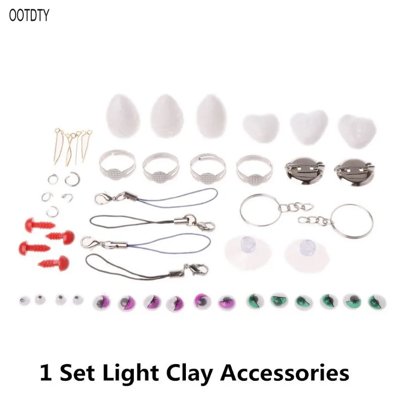 OOTDTY New Eye Keychain Accessories Set Toy For Plasticine Modeling Clay Mud Paper Clay
OOTDTY New Eye Keychain Accessories Set Toy For Plasticine Modeling Clay Mud Paper Clay