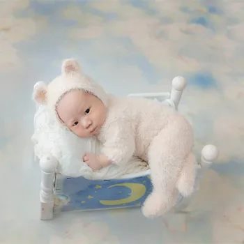 Lovely Teddy Bear Hat Photography Props Knitted Baby Outfit Props Vintage Bear Footed Romper Set Newborn Bodysuit Onesie Pants
Lovely Teddy Bear Hat Photography Props Knitted Baby Outfit Props Vintage Bear Footed Romper Set Newborn Bodysuit Onesie Pants