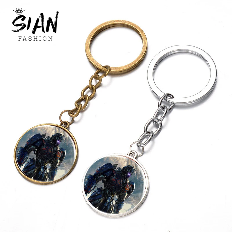 SIAN Transformation Keychain High Garde Alloy Car Key Chain Bumblebee Optimus Prime Creative Key Ring for Men Kids Movie Jewelry
SIAN Transformation Keychain High Garde Alloy Car Key Chain Bumblebee Optimus Prime Creative Key Ring for Men Kids Movie Jewelry