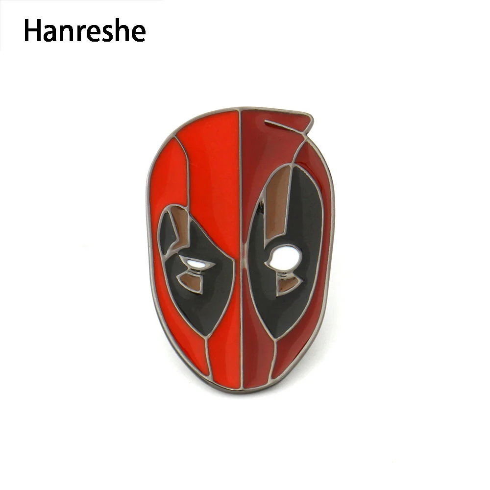 HANRESHE New 2018 Deadpool 2 brooches Enamel Color Pin for Backpack/Bag/Jeans Clothes Badge lapel pin Jewelry
HANRESHE New 2018 Deadpool 2 brooches Enamel Color Pin for Backpack/Bag/Jeans Clothes Badge lapel pin Jewelry