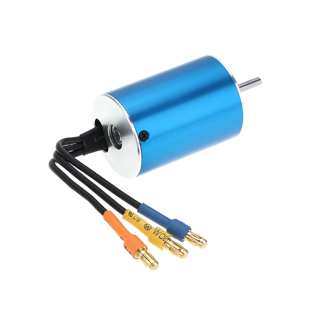 2838 3600KV 4500KV 4P Sensorless Brushless Motor & 35A Brushless ESC Electronic Speed Controller for 114 116 118 RC Car (10)