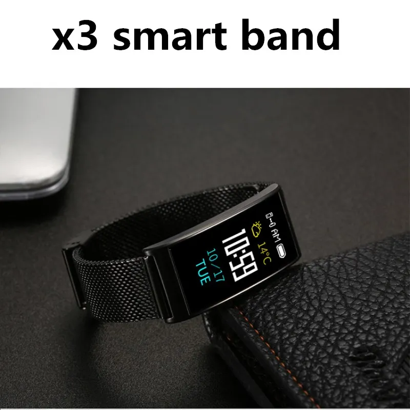 ZoneQuality Fitness Band X3 Smart Bracelet Bluetooth Smart Band Heart Rate Blood Pressure Monitor IP68 waterproof Call reminder
ZoneQuality Fitness Band X3 Smart Bracelet Bluetooth Smart Band Heart Rate Blood Pressure Monitor IP68 waterproof Call reminder