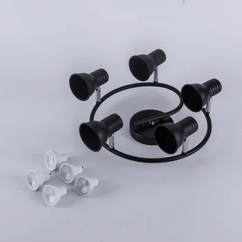 Vintage adjustable Pendant Light Black Iron Hanging retro Led spot light GU10 Industrial Loft Dining Room Restaurant showcase
Vintage adjustable Pendant Light Black Iron Hanging retro Led spot light GU10 Industrial Loft Dining Room Restaurant showcase