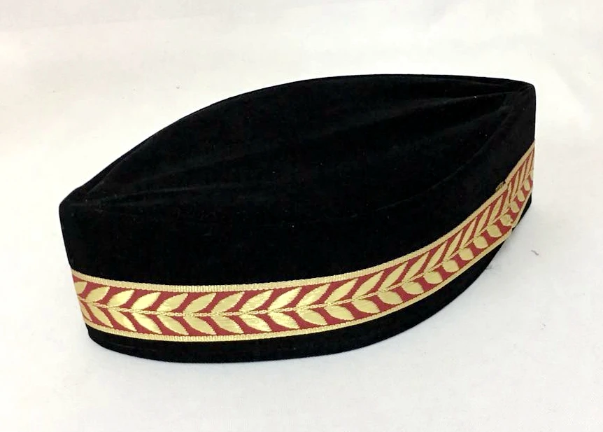4pcs/bag Muslim Men Cap Turban Black Islamic Hat (the Decorative Border Random) Pleuche Can mix sizes 54-59 About 52.5~58cm
4pcs/bag Muslim Men Cap Turban Black Islamic Hat (the Decorative Border Random) Pleuche Can mix sizes 54-59 About 52.5~58cm