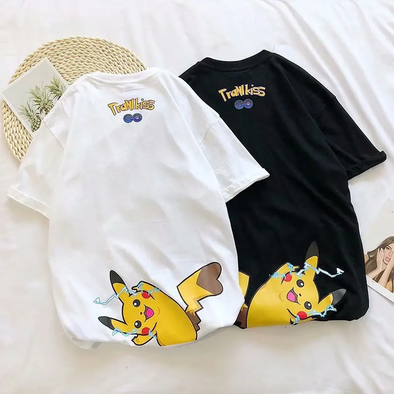 Pokemon Pikachu 3D T Shirt Women Men Loose Casual T-shirt Summer Short Sleeve Tee Shirts Boys Girls Fans Streetwear Hip Hop Tops
Pokemon Pikachu 3D T Shirt Women Men Loose Casual T-shirt Summer Short Sleeve Tee Shirts Boys Girls Fans Streetwear Hip Hop Tops
