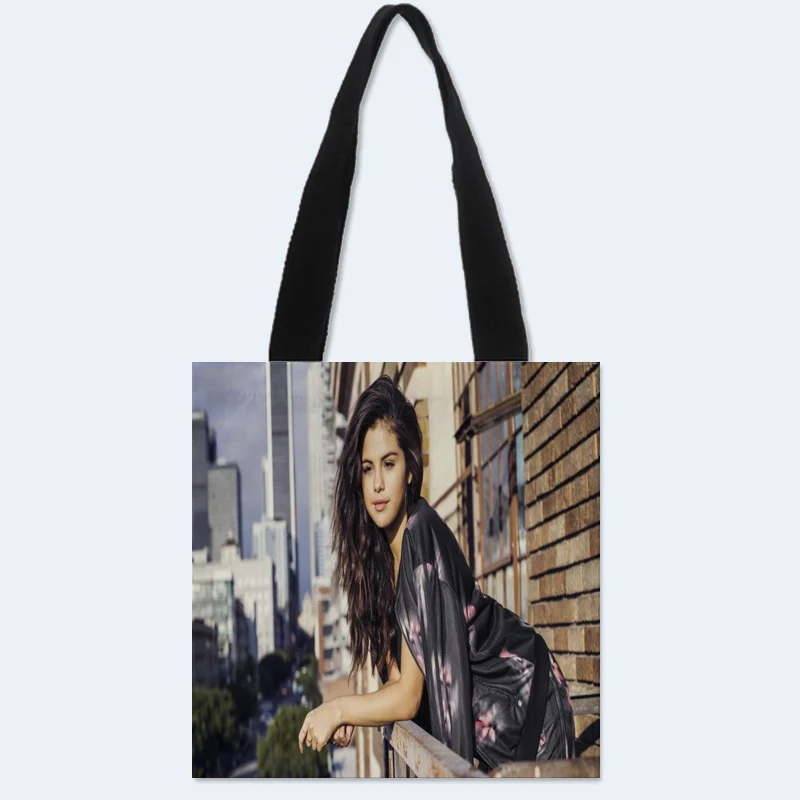 Selena Gomez Printed Canvas Tote Bag Daily Use Foldable Handbag Eco Shopping Bag Shoulder Bag Custom your image
Selena Gomez Printed Canvas Tote Bag Daily Use Foldable Handbag Eco Shopping Bag Shoulder Bag Custom your image