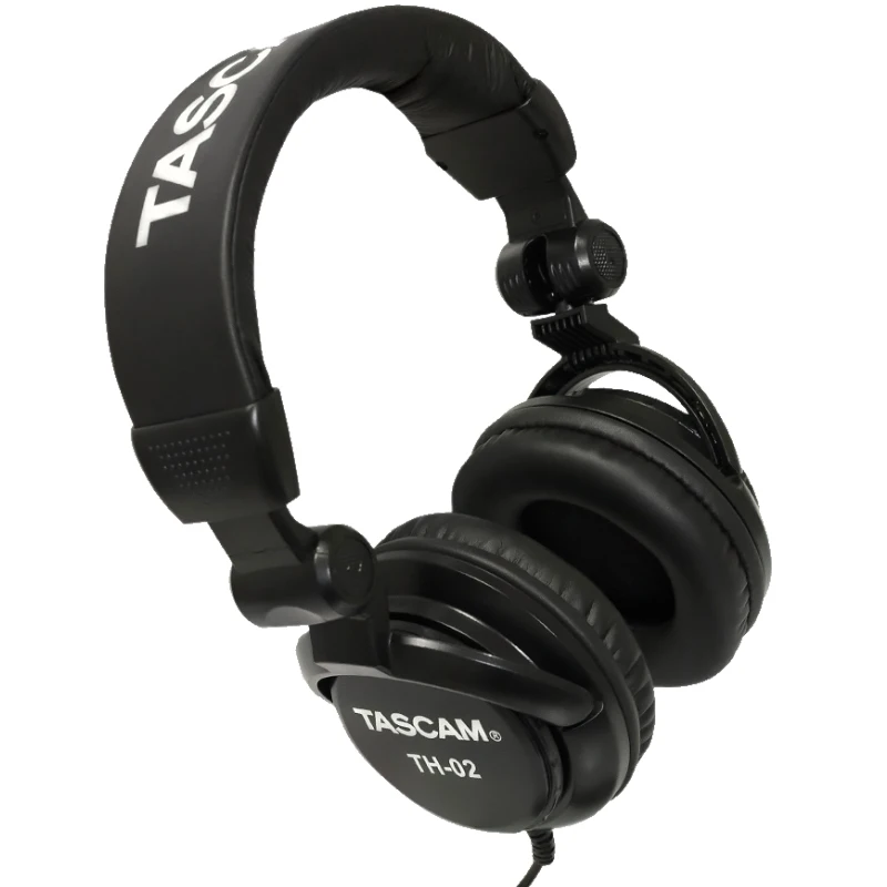 Tascam TH-02 Closed Back multi-use studio Headphones Black , professional head-mounted studio recording monitor headphones
Tascam TH-02 Closed Back multi-use studio Headphones Black , professional head-mounted studio recording monitor headphones