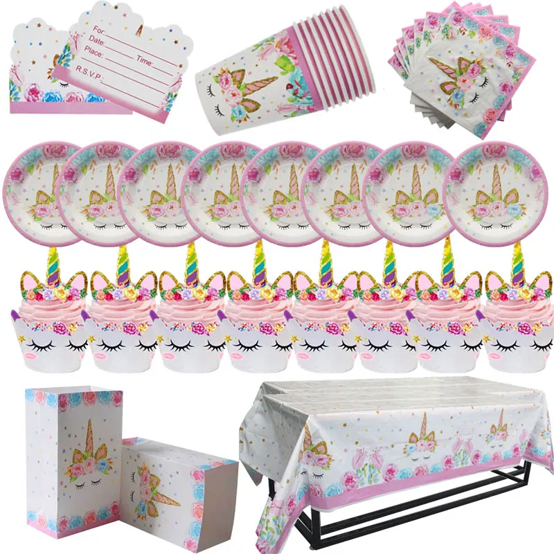 Unicorn Party Kit Rainbow Birthday Party Paper Cup Plate Hat Girl First Comunication 1st First Birthday Party Decor Supplies
Unicorn Party Kit Rainbow Birthday Party Paper Cup Plate Hat Girl First Comunication 1st First Birthday Party Decor Supplies
