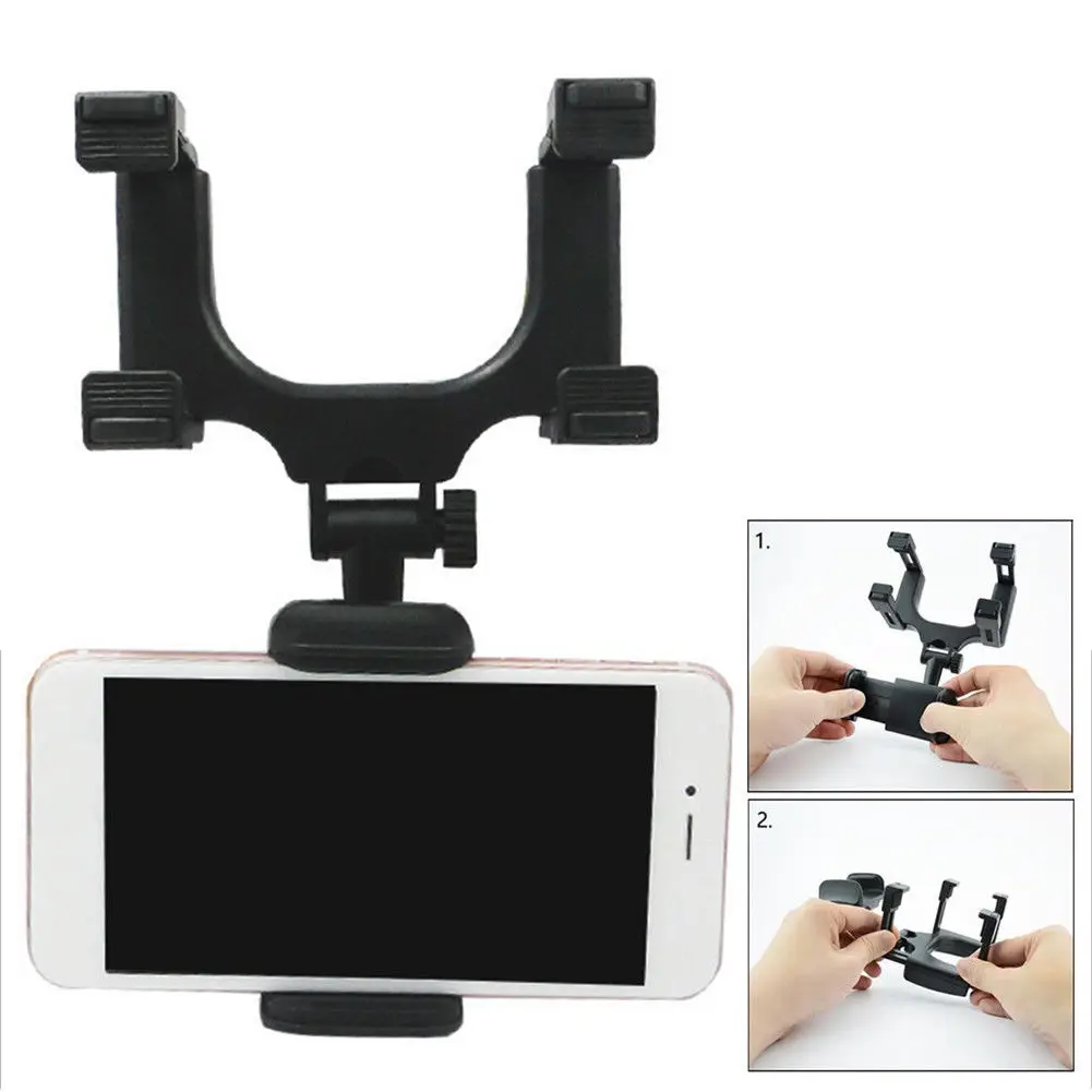 Car Rearview Mirror Mount Holder Stand Cradle for Cell Phone GPS Universal 360 Degree Camera DVR Recorder Sunvisor
Car Rearview Mirror Mount Holder Stand Cradle for Cell Phone GPS Universal 360 Degree Camera DVR Recorder Sunvisor