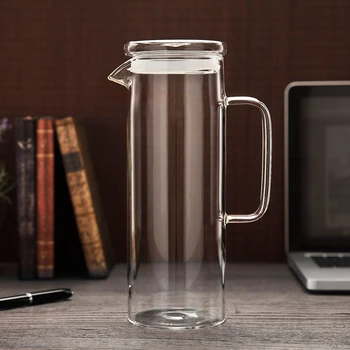 hot High-borosilicate heat-resistant glass kettle large capacity cold kettle thickening high temperature cool water teapot set
hot High-borosilicate heat-resistant glass kettle large capacity cold kettle thickening high temperature cool water teapot set