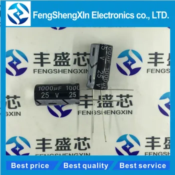 50pcs/lot NEW 25V/1000UF 1000UF25V 10*20 volume 10*20mm plug-in quality electrolytic capacitors
50pcs/lot NEW 25V/1000UF 1000UF25V 10*20 volume 10*20mm plug-in quality electrolytic capacitors