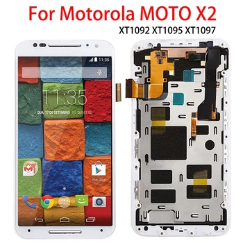 For Motorola Moto X2 Display 1920x1080 Display For Motorola Moto X2 LCD with Touch Screen Digitize Xt1092 Xt1095 Xt1097
For Motorola Moto X2 Display 1920x1080 Display For Motorola Moto X2 LCD with Touch Screen Digitize Xt1092 Xt1095 Xt1097