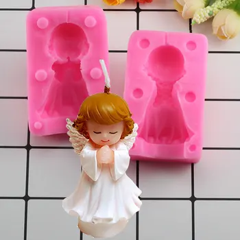 Mujiang 3D Angel Girl Soap Silicone Mold Resin Clay Candle Molds Baby Party Fondant Cake Decorating Tools Candy Chocolate Moulds
Mujiang 3D Angel Girl Soap Silicone Mold Resin Clay Candle Molds Baby Party Fondant Cake Decorating Tools Candy Chocolate Moulds