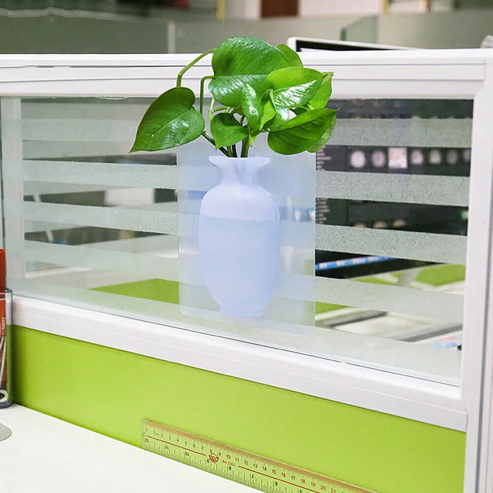 Magic Soft Silicone Leaves Bottle Sticker Glass Vase Body for Flower Pots Vaso Decor wall sticker home decoration accessories
Magic Soft Silicone Leaves Bottle Sticker Glass Vase Body for Flower Pots Vaso Decor wall sticker home decoration accessories