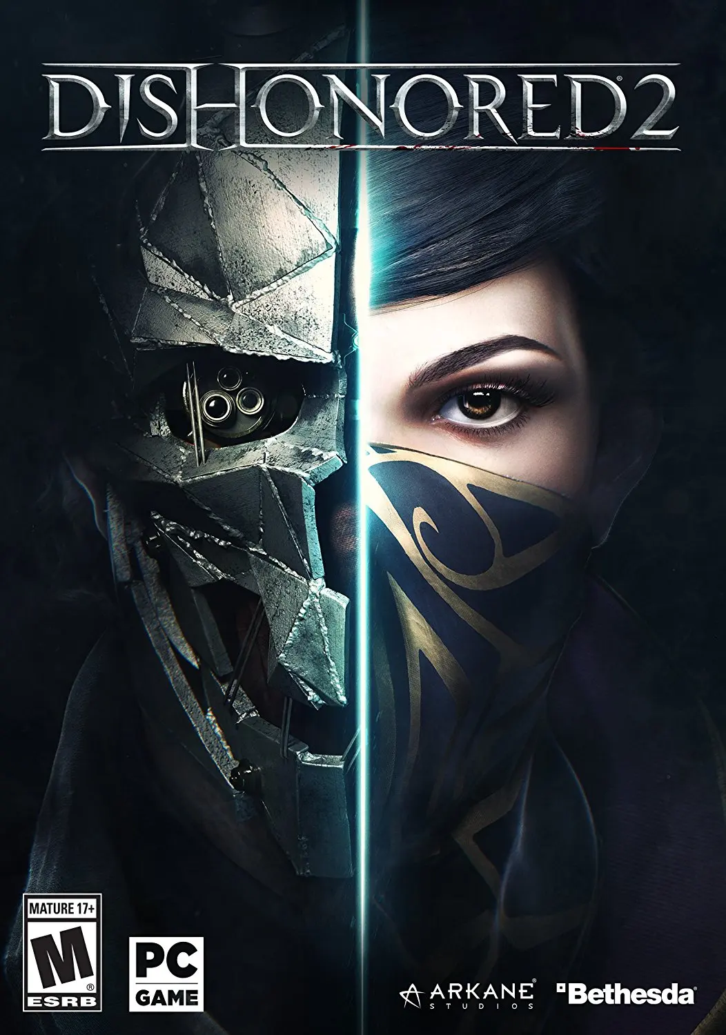 Dishonored 2 II Reversible Cloth Mask Rare Promo New Corvo Emily Cosplay Costume Mask
Dishonored 2 II Reversible Cloth Mask Rare Promo New Corvo Emily Cosplay Costume Mask
