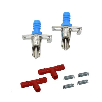 20pcs 9.5mm Rabbit Drinking Fountains Rabbit Nipple Drinker Rodent Water Feeder Feeding Watering Supplies
20pcs 9.5mm Rabbit Drinking Fountains Rabbit Nipple Drinker Rodent Water Feeder Feeding Watering Supplies