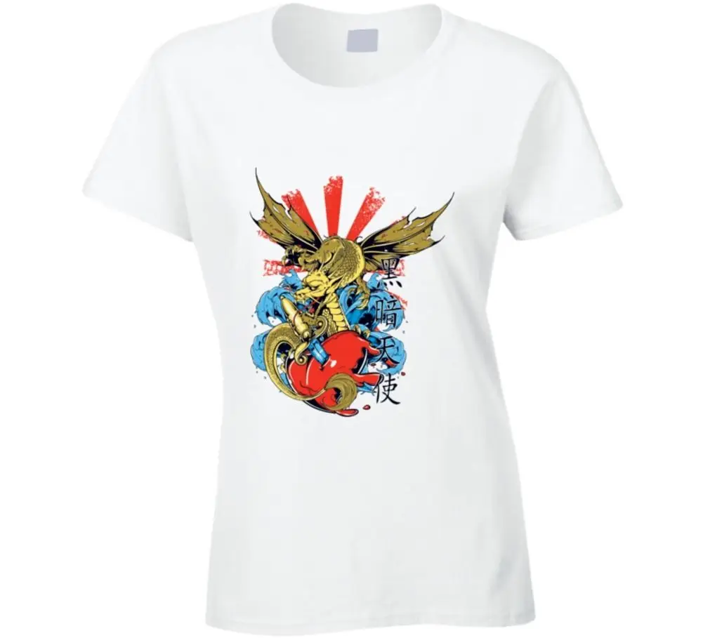Dragon And Heart - Graphic Tee T-Shirt Summer Rock Roll T Shirts Women For Lady Kawaii Tops Tee European Style Hip Hop S-Xl
Dragon And Heart - Graphic Tee T-Shirt Summer Rock Roll T Shirts Women For Lady Kawaii Tops Tee European Style Hip Hop S-Xl