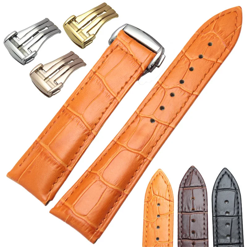 Soft Genuine Leather 20mm 22mm Watch Band Strap For OME Watch Accessories Black Brown Orange Watches Bracelet Belt Watchbands
Soft Genuine Leather 20mm 22mm Watch Band Strap For OME Watch Accessories Black Brown Orange Watches Bracelet Belt Watchbands