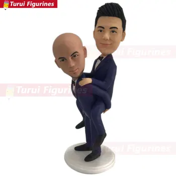 Gay Male Wedding Cake Topper Piggy Back Style Custom Wedding Topper Personalized Gay Wedding Gay Bobble Head Topper Gay Male Wed
Gay Male Wedding Cake Topper Piggy Back Style Custom Wedding Topper Personalized Gay Wedding Gay Bobble Head Topper Gay Male Wed