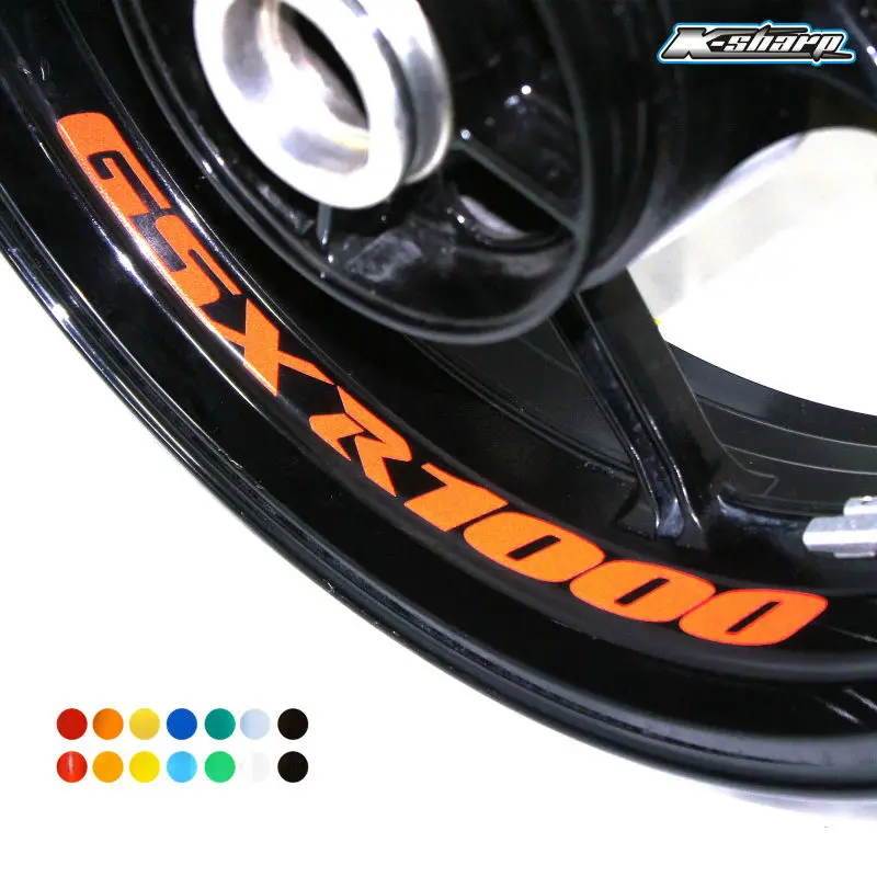 8 X CUSTOM INNER RIM DECALS WHEEL Reflective STICKERS STRIPES FIT SUZUKI GSXR 1000
8 X CUSTOM INNER RIM DECALS WHEEL Reflective STICKERS STRIPES FIT SUZUKI GSXR 1000