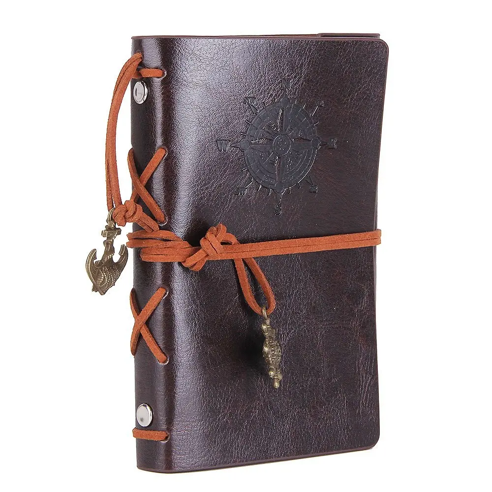 Leather Writing Journal Notebook A5 Vintage Nautical Spiral Blank String Daily Notepad Travel to Write in,Coffee
Leather Writing Journal Notebook A5 Vintage Nautical Spiral Blank String Daily Notepad Travel to Write in,Coffee