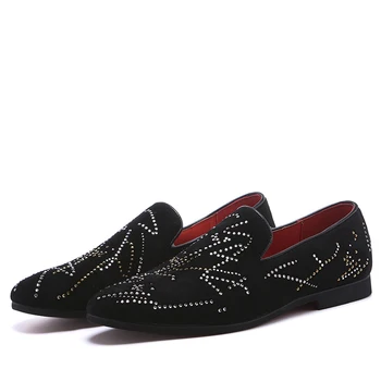 ZERO MORE Mens Shoes Casual Large Sizes Rhinestone Slip On Hot Sale Men's Loafers Shoes Soft Breathable Men Shoes Loafers
ZERO MORE Mens Shoes Casual Large Sizes Rhinestone Slip On Hot Sale Men's Loafers Shoes Soft Breathable Men Shoes Loafers