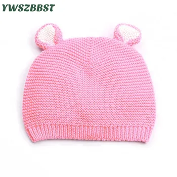 New Fashion Baby Hat for Girls Boys Crochet Beanies with Ear Cap Baby Boys Hats Winter Newborn Infant Baby Knit hats 0-18M 
New Fashion Baby Hat for Girls Boys Crochet Beanies with Ear Cap Baby Boys Hats Winter Newborn Infant Baby Knit hats 0-18M