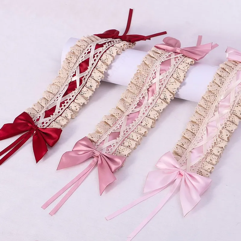 Sweet Lolita Hair Accessories Hairband Hairpin Lace Accessory Cosplay Wig Pink Purple Red Blue Sweet Lolita Cosplay Girl Women
Sweet Lolita Hair Accessories Hairband Hairpin Lace Accessory Cosplay Wig Pink Purple Red Blue Sweet Lolita Cosplay Girl Women