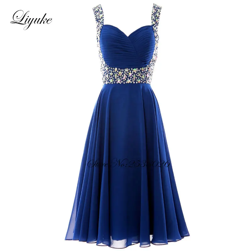 Liyuke Beading Sash Cocktail Dress Elegant Pleat Tulle Zipper Backless Knee-Length Prom Dress For Cocktail Party
Liyuke Beading Sash Cocktail Dress Elegant Pleat Tulle Zipper Backless Knee-Length Prom Dress For Cocktail Party