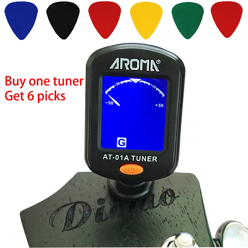 AT-01A Digital Clip-on Electric Guitar Tuner Foldable Rotating Clip High Sensitivity Ukulele Guiatr Parts & Accessories
AT-01A Digital Clip-on Electric Guitar Tuner Foldable Rotating Clip High Sensitivity Ukulele Guiatr Parts & Accessories