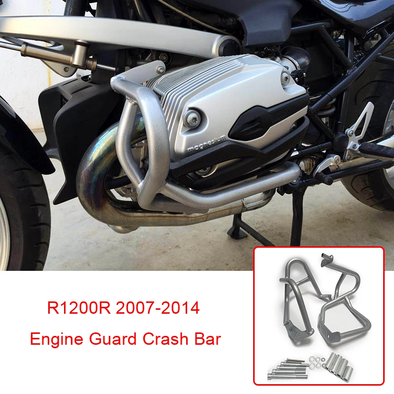Защита двигателя мотоцикла защита для BMW R 1200 R1200R 2007 2008 2009 2010 2011 2012 2013 2014|Накладки и