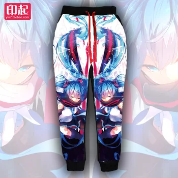 Anime Hatsune Miku Cosplay Two dimensions pants casual trousers Slim pants male and female models
Anime Hatsune Miku Cosplay Two dimensions pants casual trousers Slim pants male and female models