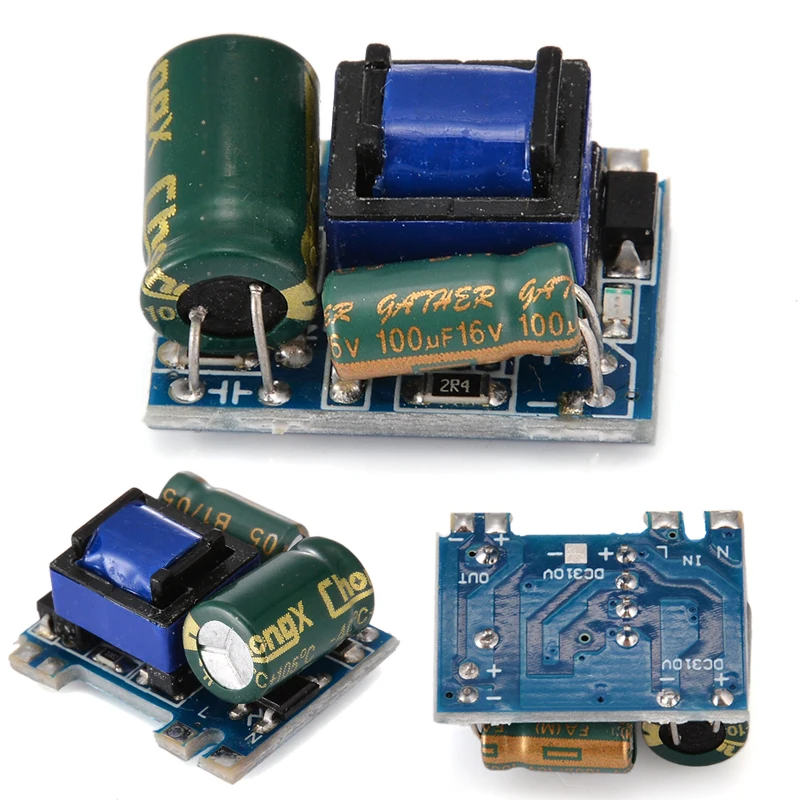 AC-DC Power Module Isolated Switching Power Supply Board AC-DC Converter 110V 220V 230V to 5V 23.5x16x13.5mm
AC-DC Power Module Isolated Switching Power Supply Board AC-DC Converter 110V 220V 230V to 5V 23.5x16x13.5mm
